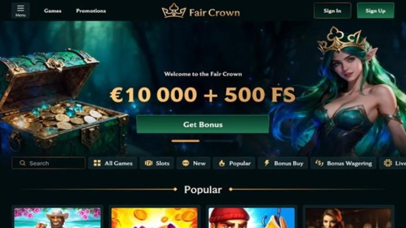 Faircrown Casino NZ VIP programme