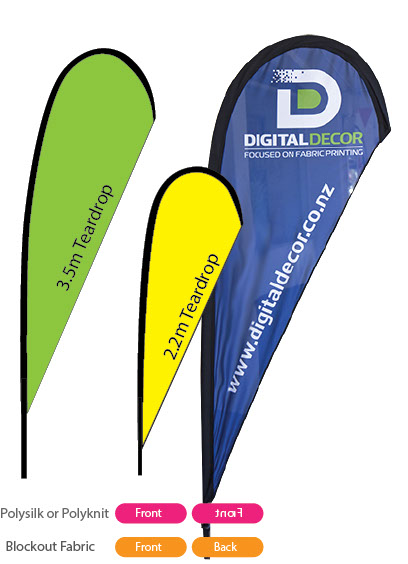 Teardrop Flags, a great way to promote your business